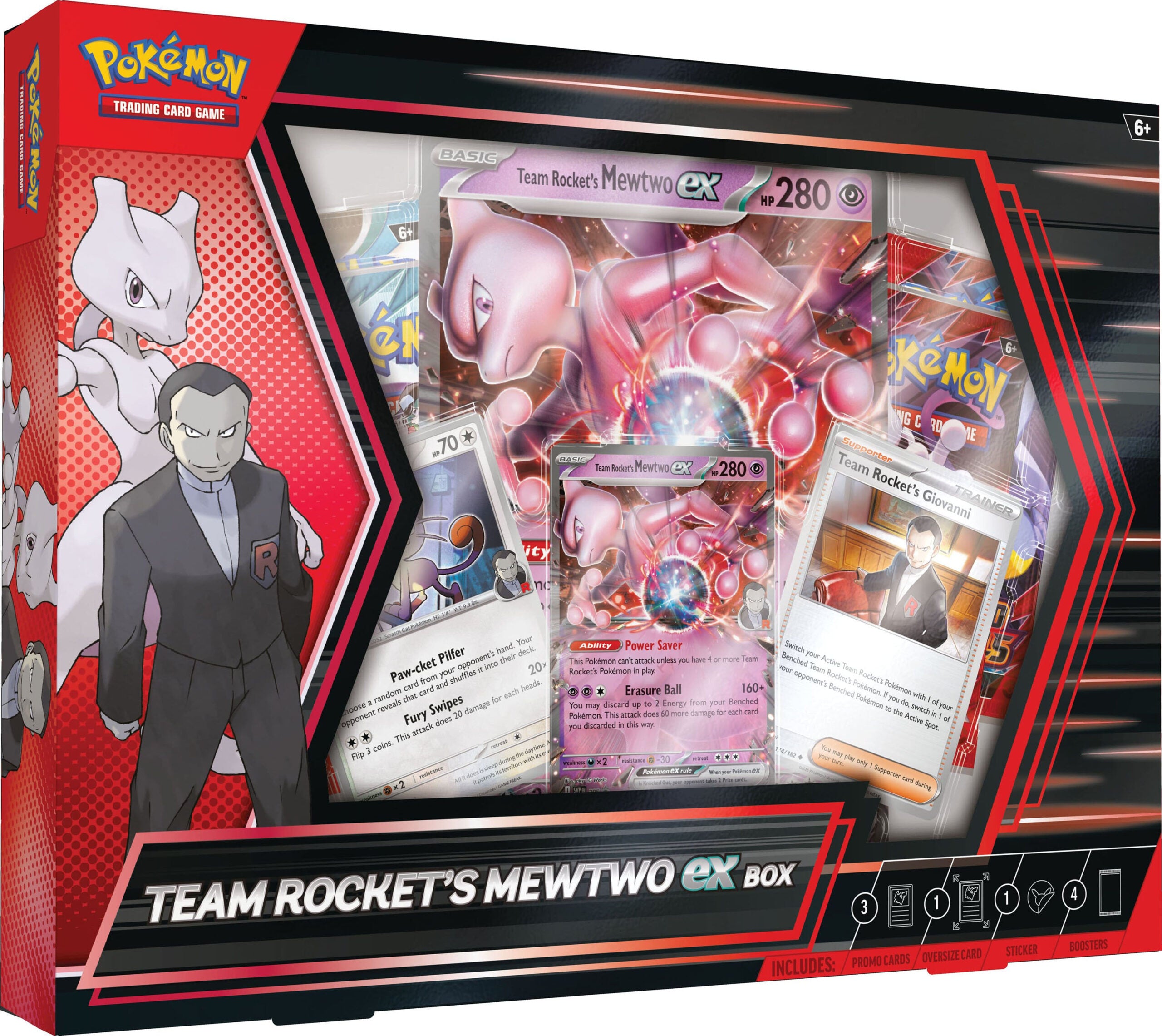 Image of Team Rocket's Mewtwo ex Box