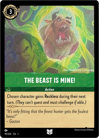 The Beast is Mine! - 99/204 - Uncommon