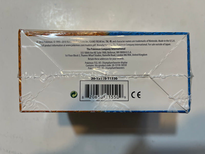 Triumphant Booster Box (HeartGold SoulSilver)