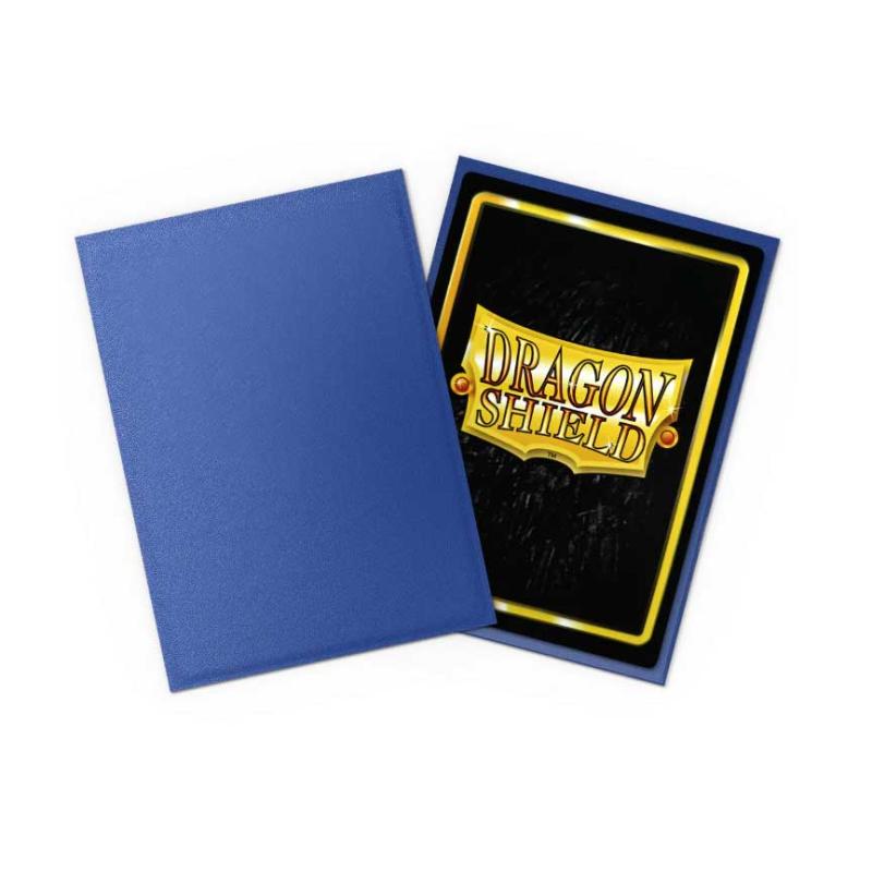 Image of Blue Matte Non-Glare Dragon Shield (STANDARD)
