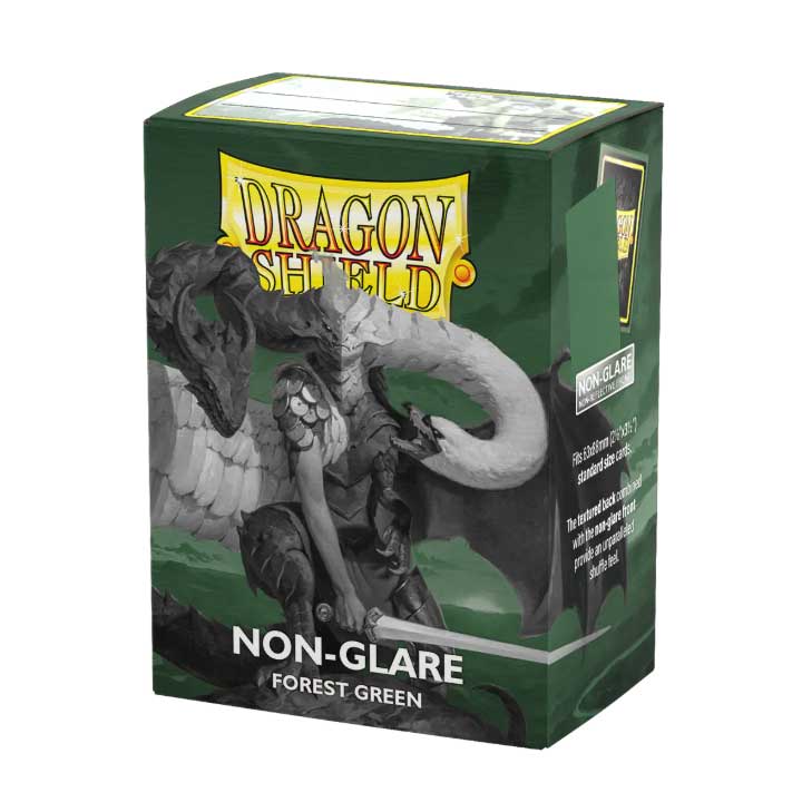 Image of Forest Green Matte Non-Glare Dragon Shield (STANDARD)