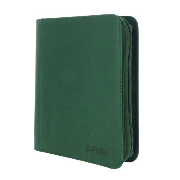 Image of 4-POCKET Z-FOLIO LX ALBUM TOPLOADERS GREEN
