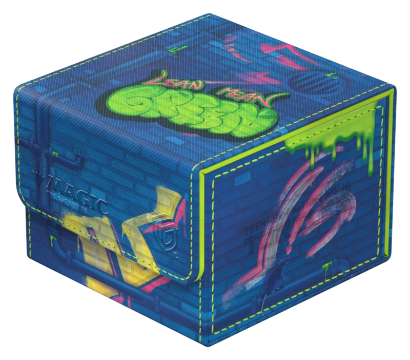Image of Teenage Mutant Ninja Turtles - 133+ Ultimate Guard Sidewinder Xenoskin Deckbox - TMNT
