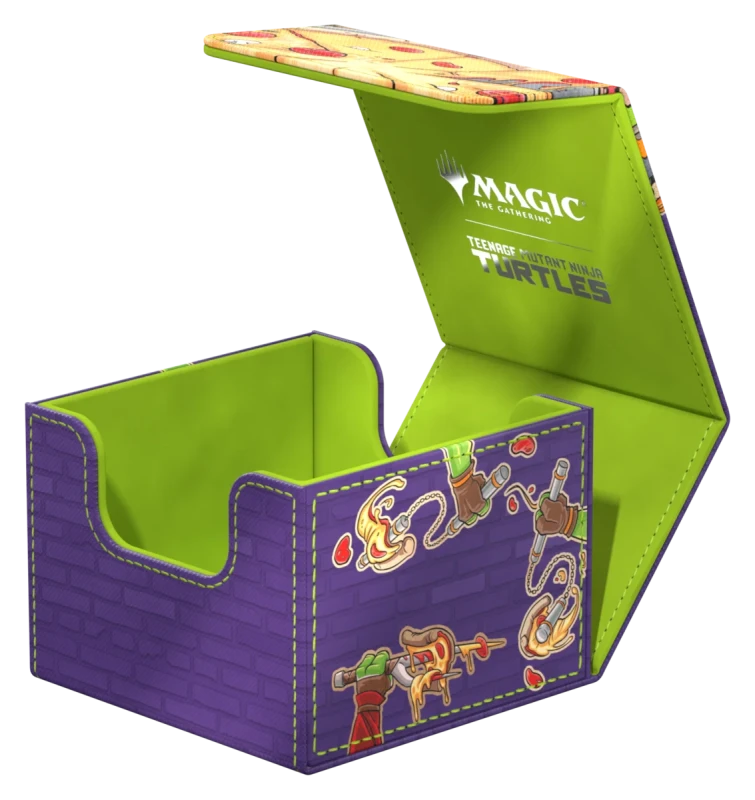 Image of Teenage Mutant Ninja Turtles - 133+ Ultimate Guard Sidewinder Xenoskin Deckbox - TMNT