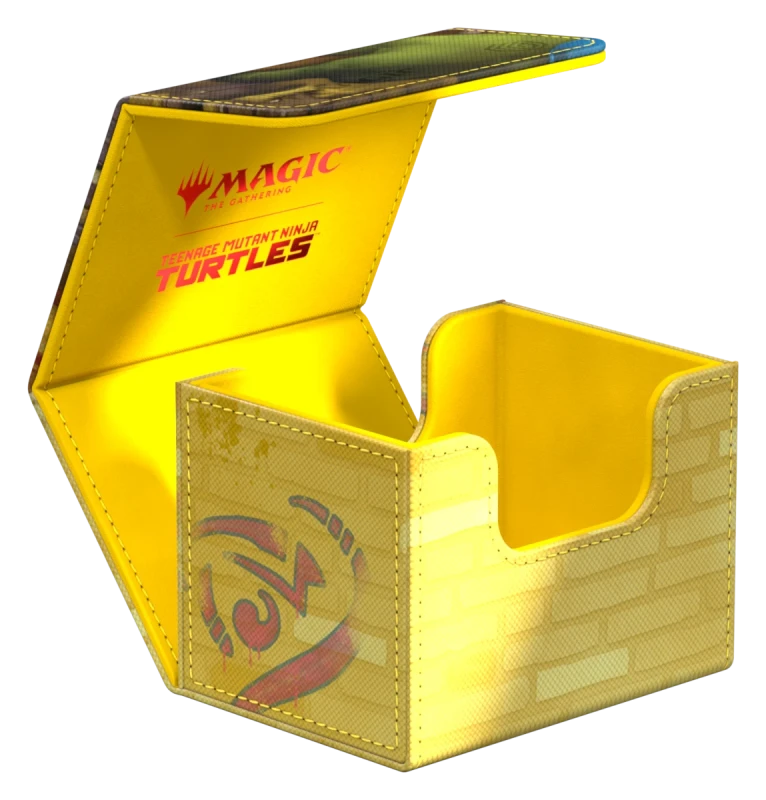 Image of Teenage Mutant Ninja Turtles - 100+ Ultimate Guard Sidewinder Xenoskin Deckbox - TMNT