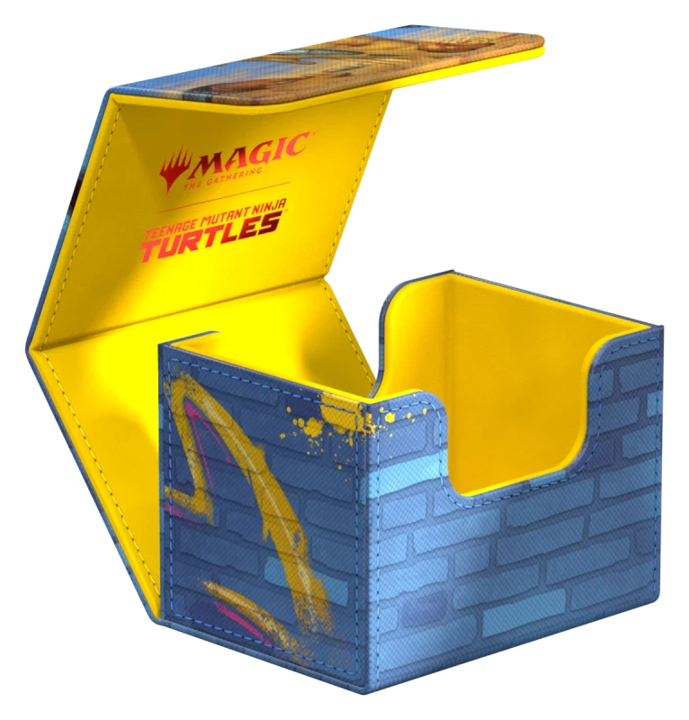 Image of Teenage Mutant Ninja Turtles - 100+ Ultimate Guard Sidewinder Xenoskin Deckbox - TMNT