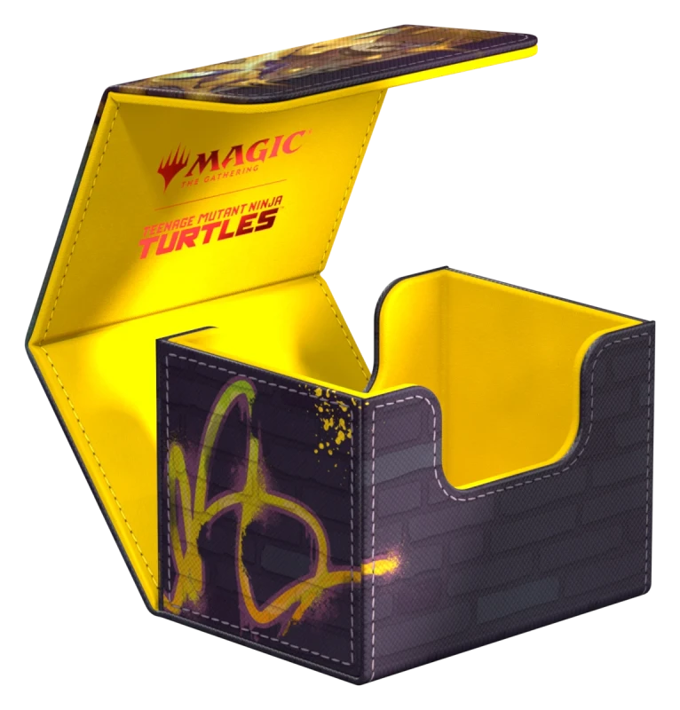 Image of Teenage Mutant Ninja Turtles - 100+ Ultimate Guard Sidewinder Xenoskin Deckbox - TMNT