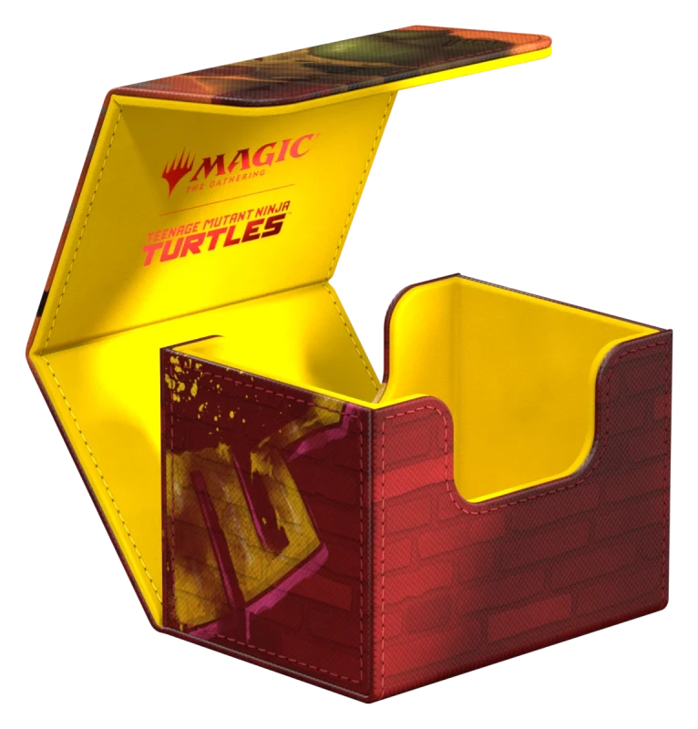 Image of Teenage Mutant Ninja Turtles - 100+ Ultimate Guard Sidewinder Xenoskin Deckbox - TMNT