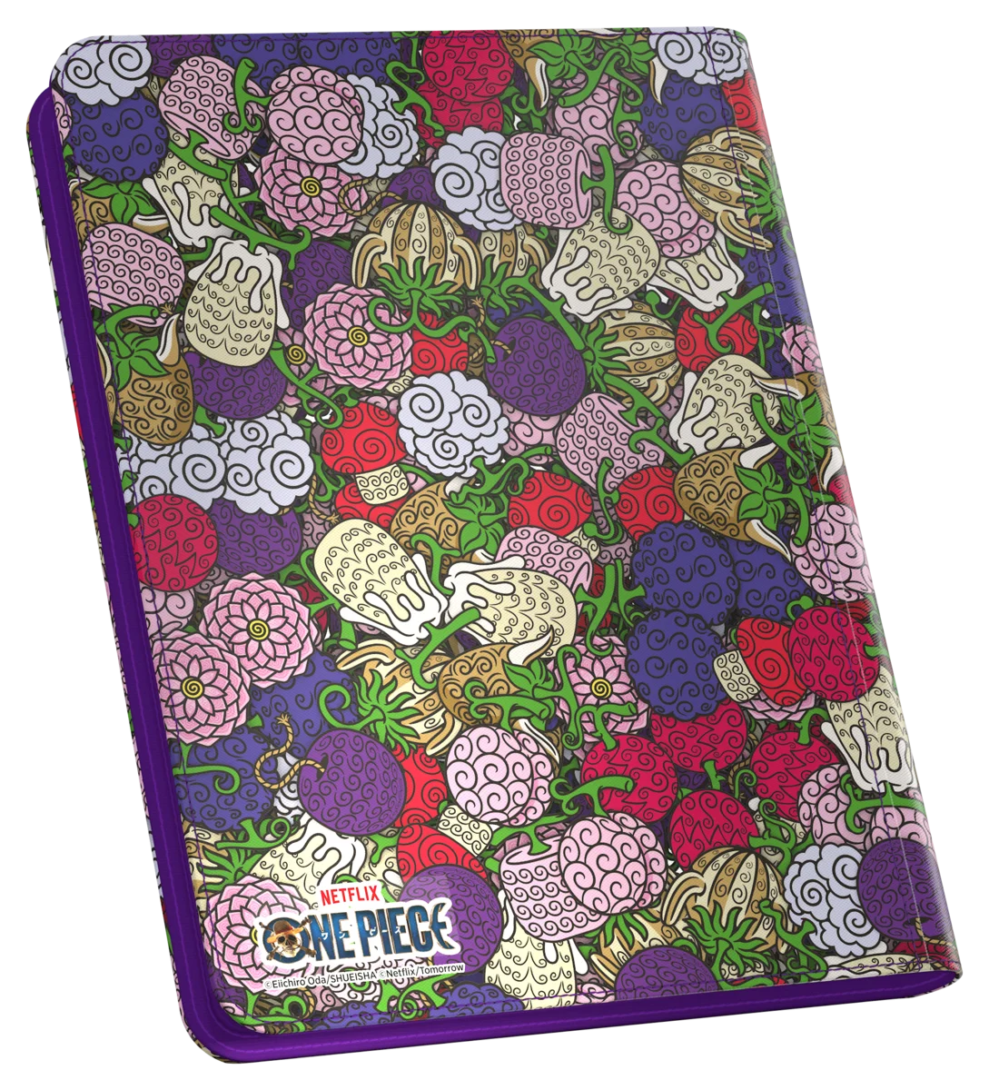 Image of One Piece - 18 Pocket (360) Xenoskin Zipfolio - Devil Fruits