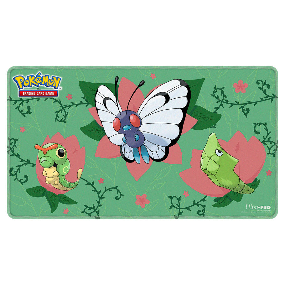 Image of Caterpie Evolutions Stitched Pokemon Playmat