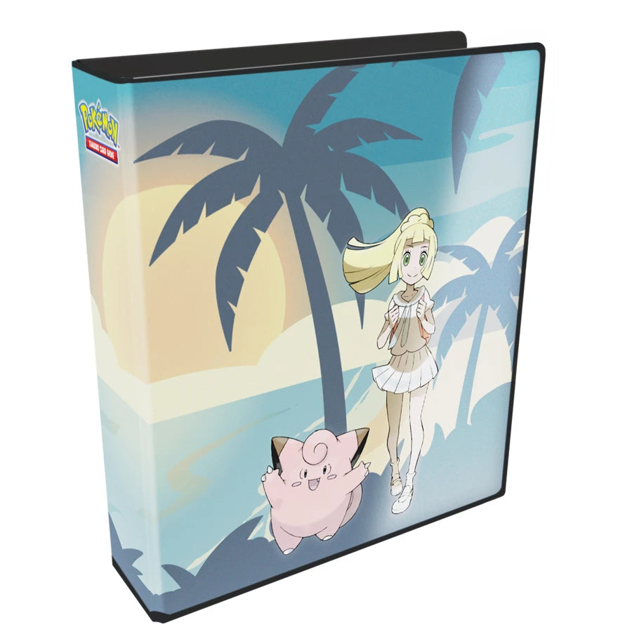 Image of 3-Ring Binder - Ultra Pro - LILLIE & CLEFAIRY (2-inch Rings)
