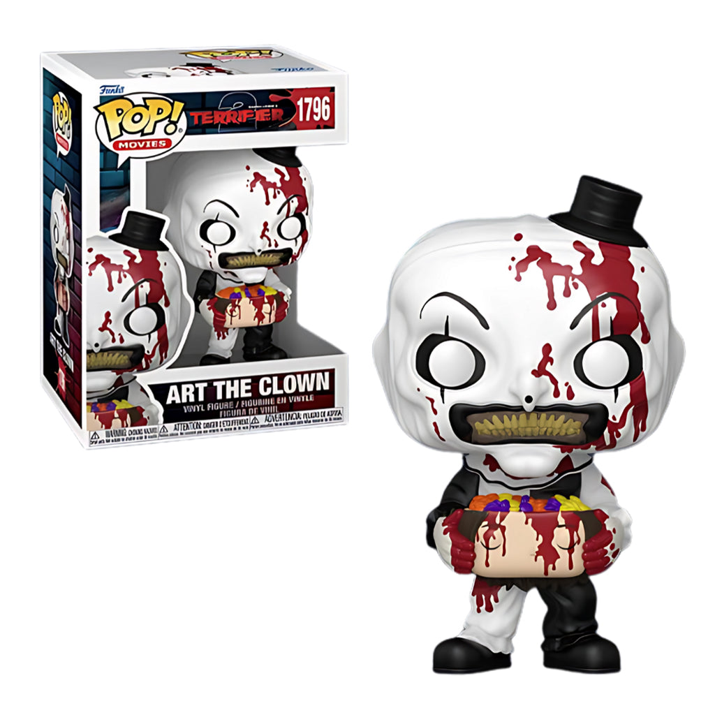 Image of Art the Clown with Head Filled with Candy (Terrifier) #1796