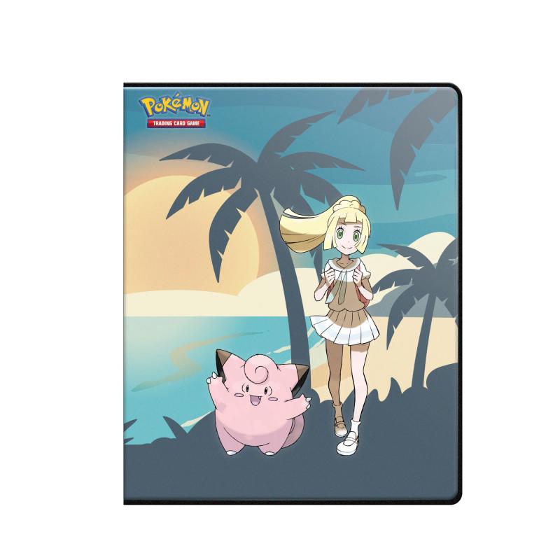 Image of Pokemon 4 Pocket Binder LILLIE & CLEFAIRY