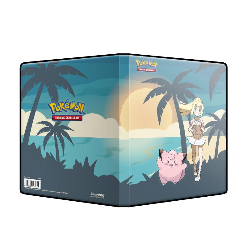 Image of Pokemon 4 Pocket Binder LILLIE & CLEFAIRY