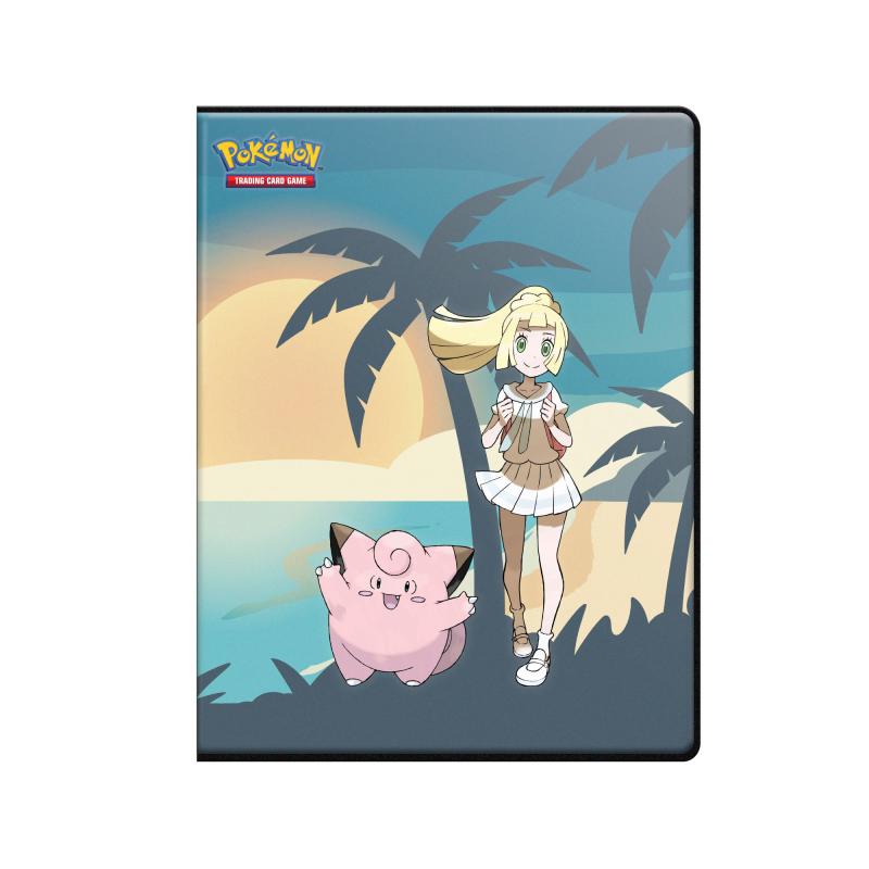 Image of Pokemon LILLIE & CLEFAIRY 9 Pocket Portfolio