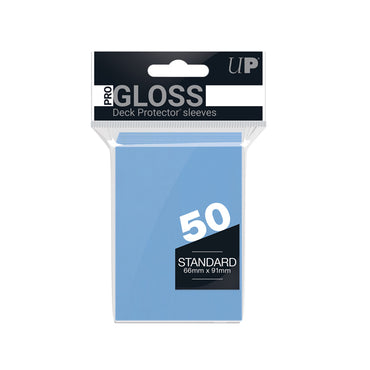 Summer Blue Gloss Ultra Pro Standard Sleeves [50 ct]