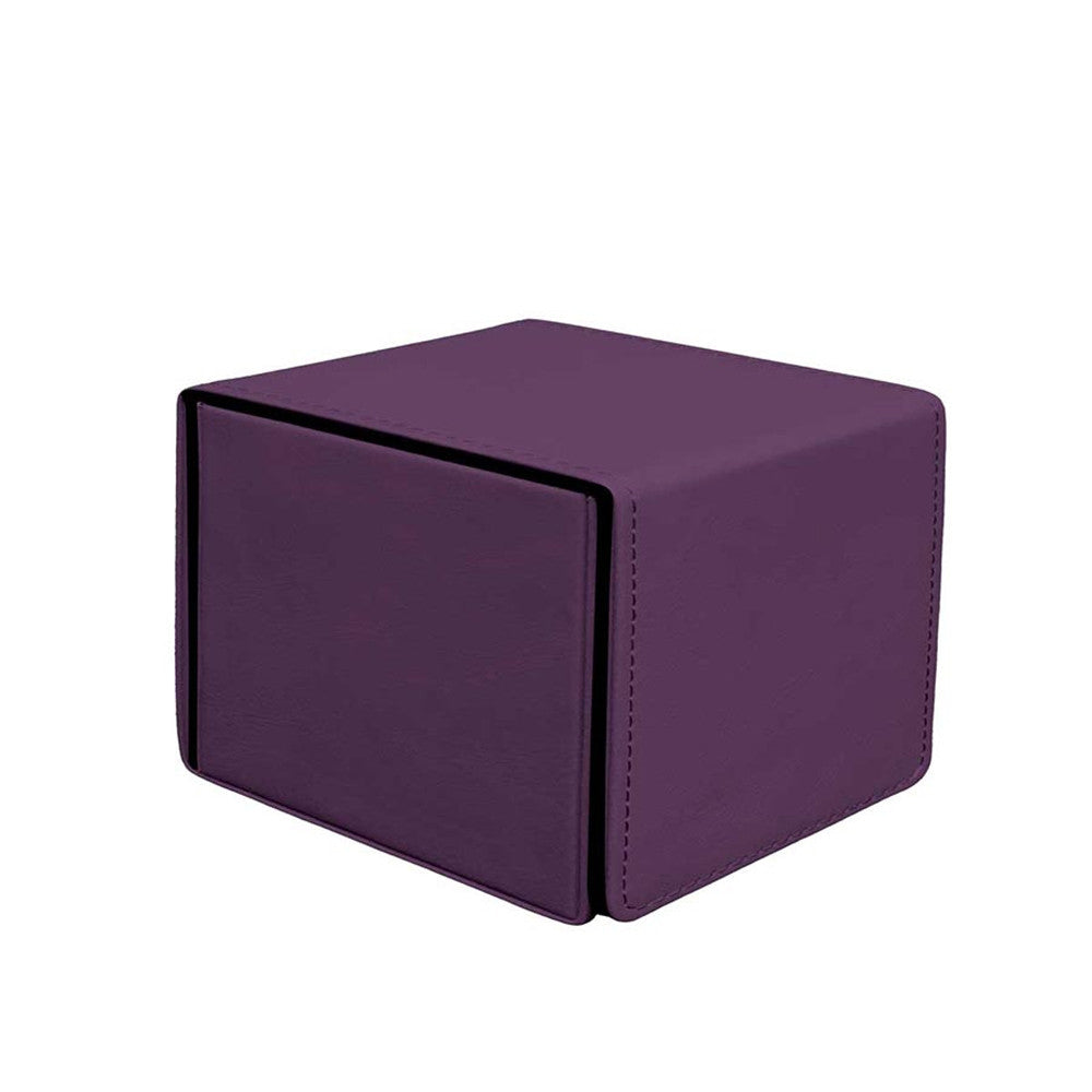 Image of Midnight Plum Vivid Alcove Edge 100+ Ultra Pro Deck Box