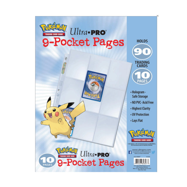 Image of 9-Pocket Pages - Ultra Pro - Pokemon TCG