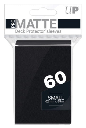 Image of Black Pro-Matte (Japanese) [60 ct] Ultra Pro Deck Protector Sleeves