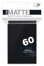 Black Pro-Matte (Japanese) [60 ct] Ultra Pro Deck Protector Sleeves