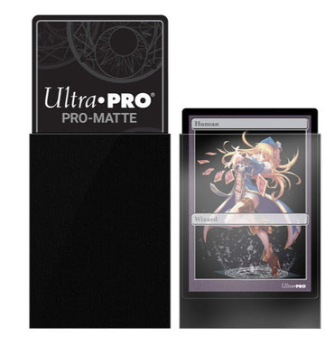 Black Pro-Matte (Japanese) [60 ct] Ultra Pro Deck Protector Sleeves