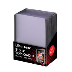 Ultra Pro 3 x 4 (25 Pack) Black border