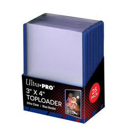 Image of Ultra Pro 3 x 4 (25 Pack) Blue border