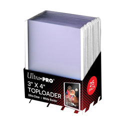 Ultra Pro 3 x 4 (25 Pack) White border