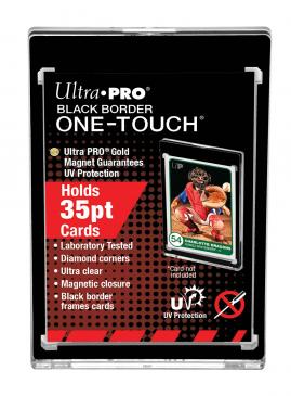 Ultra Pro Black Border One Touch Card Case 35pt