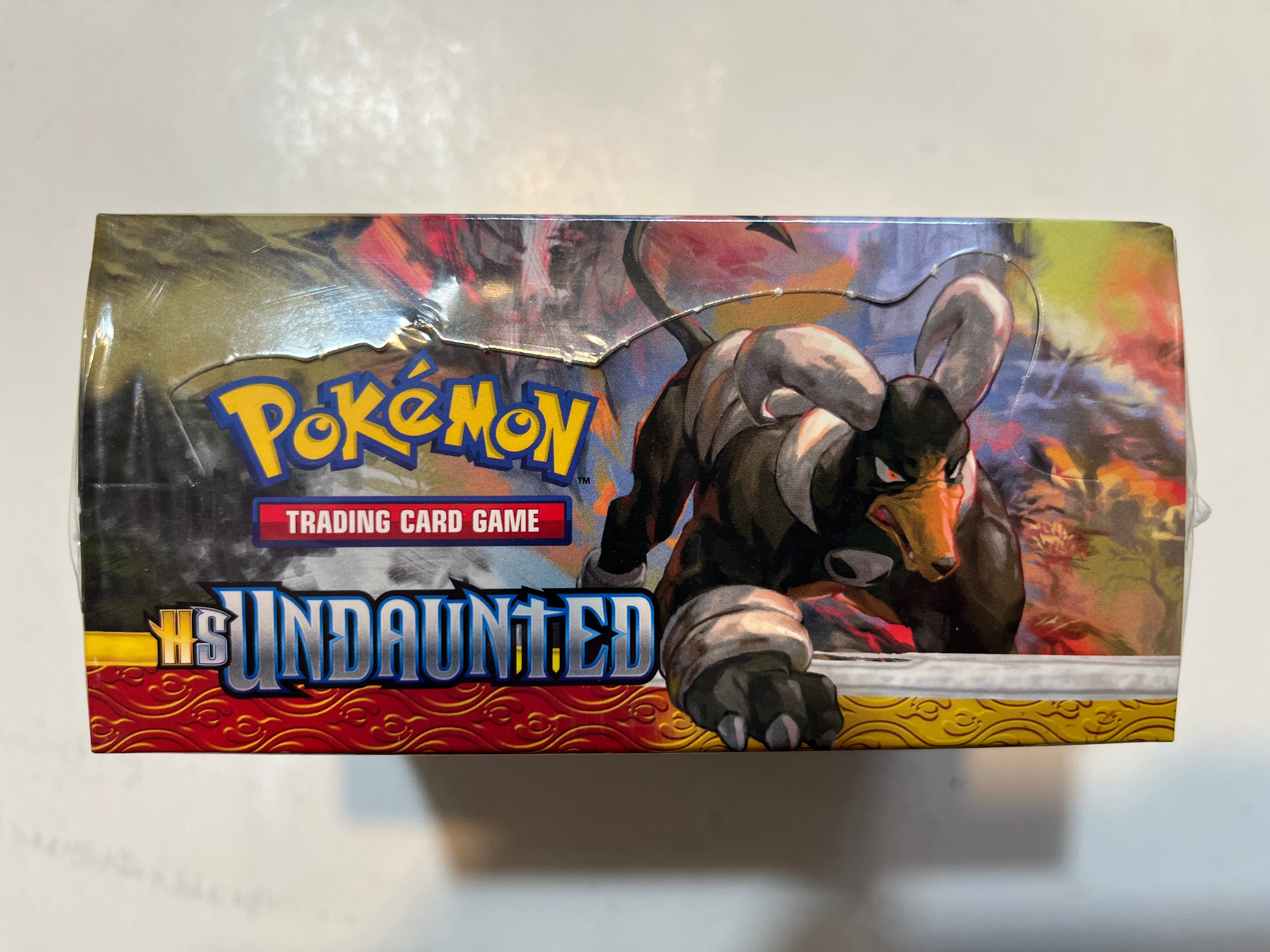 Image of Undaunted Booster Box (HeartGold SoulSilver)
