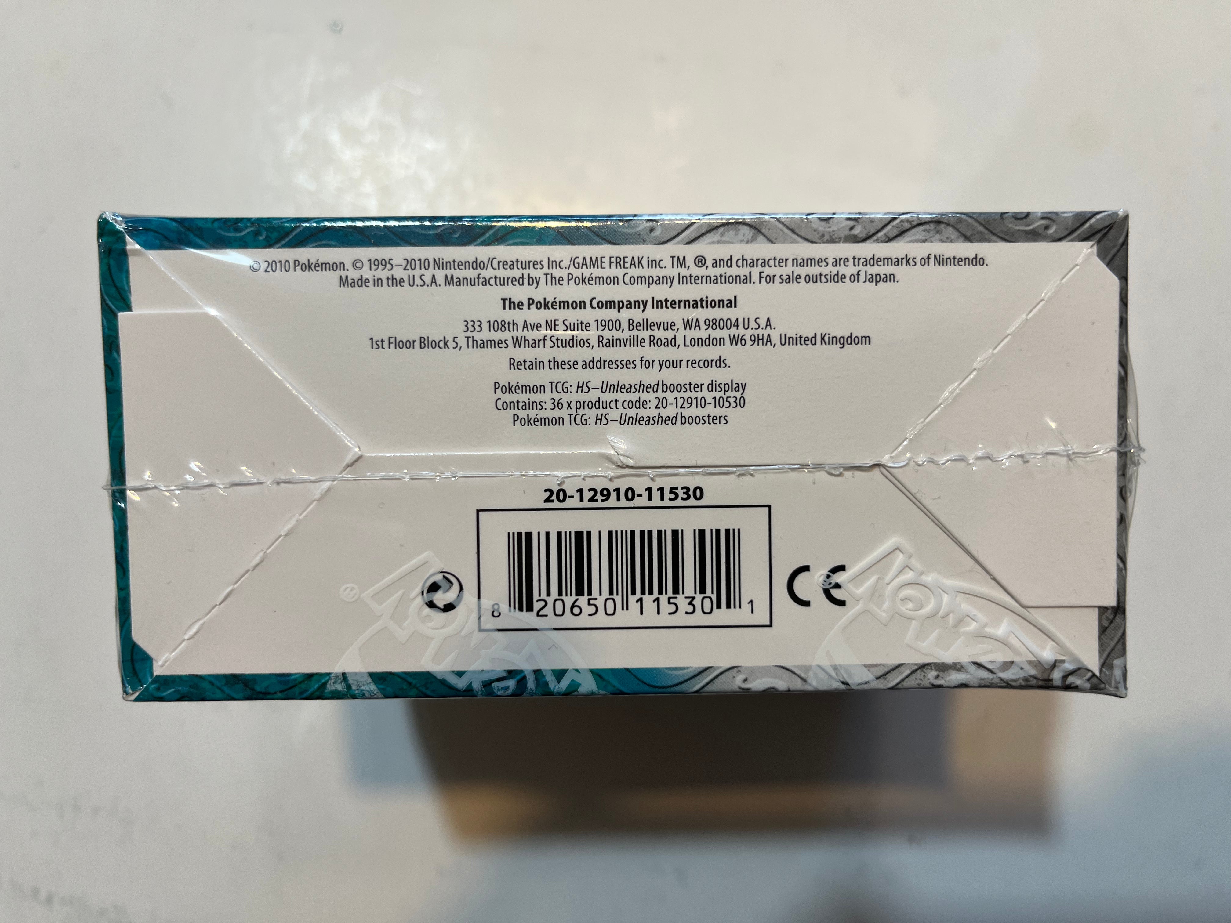 Image of Unleashed Booster Box (HGSS)
