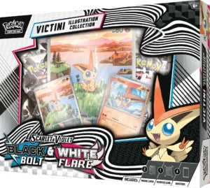 Black Bolt & White Flare (10.5) Victini Illustration Collection  (ENGLISH)
