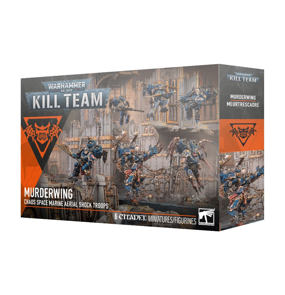 Image of WARHAMMER 40K : KILL TEAM - MURDERWING - CHAOS SPACE MARINE AERIAL SHOCK TROOPS