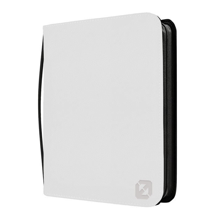 Image of WHITE TOPLOADER BINDER 3X3 EVORETRO SHIELD+