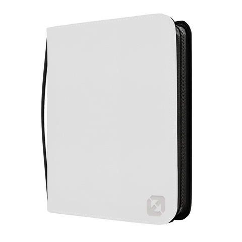 WHITE TOPLOADER BINDER 3X3 EVORETRO SHIELD+
