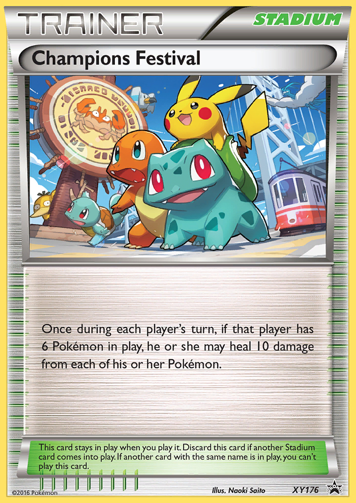 Image of Champions Festival (XY176) [XY: Black Star Promos]