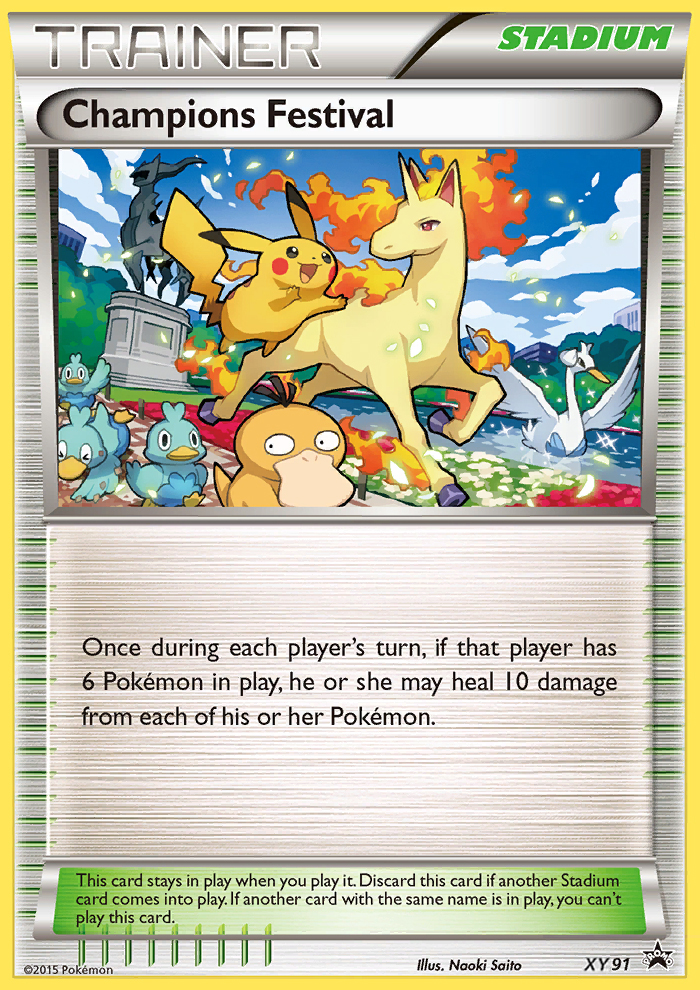 Image of Champions Festival (XY91) (2015) [XY: Black Star Promos]