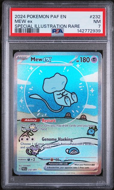 Image of Mew ex 232/091 PSA 7