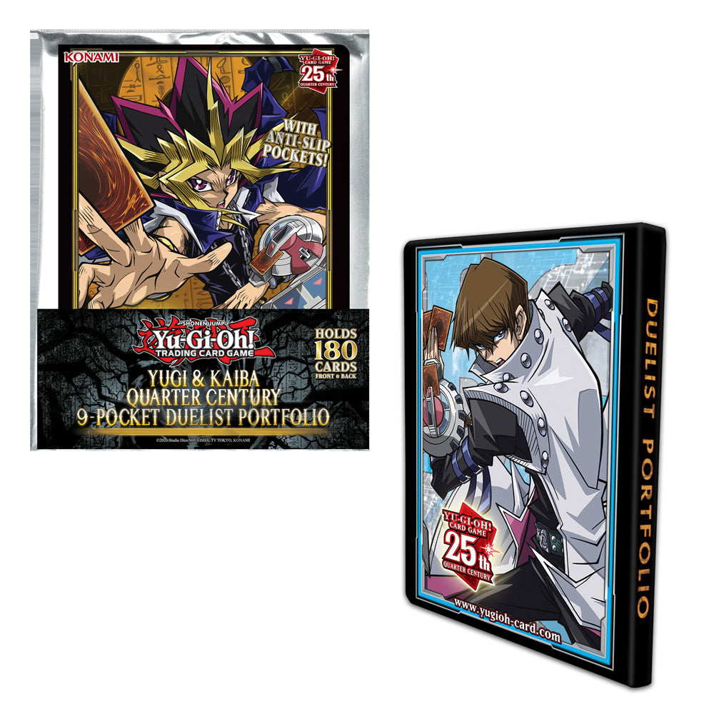 Image of QUARTER CENTURY YUGI & KAIBA PORTFOLIO