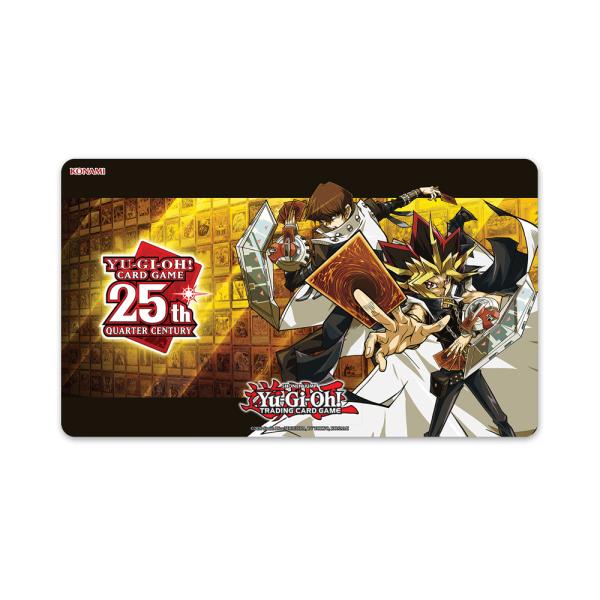 Image of QUARTER CENTURY YUGI & KAIBA PLAYMAT