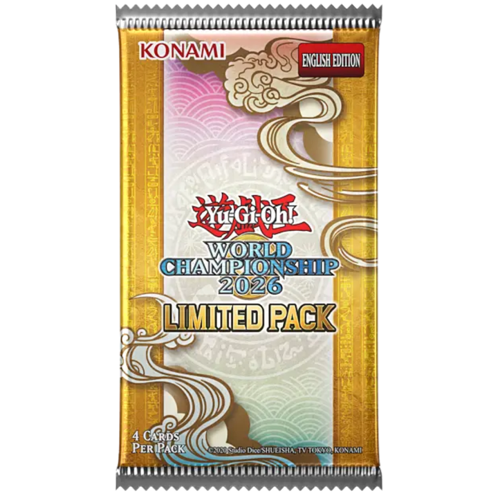 Image of Limited Pack World Championship 2026 BOOSTER PACK - Yu-Gi-Oh! (PRE-ORDER)