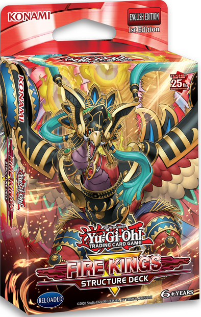 Image of STRUCTURE DECK: REVAMPED FIRE KINGS - 1ST EDITION
