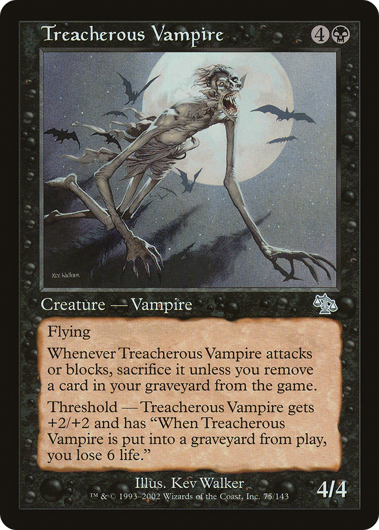 Image of Treacherous Vampire [Judgment]