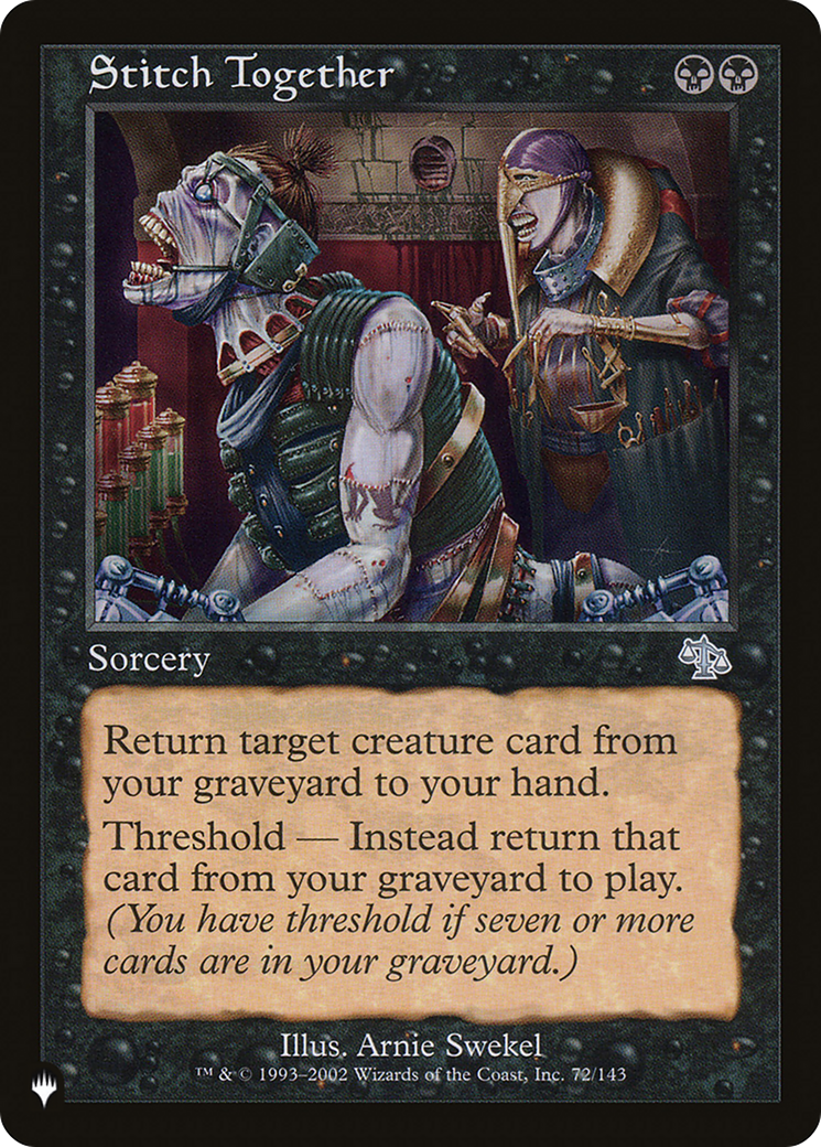 Image of Stitch Together [The List]