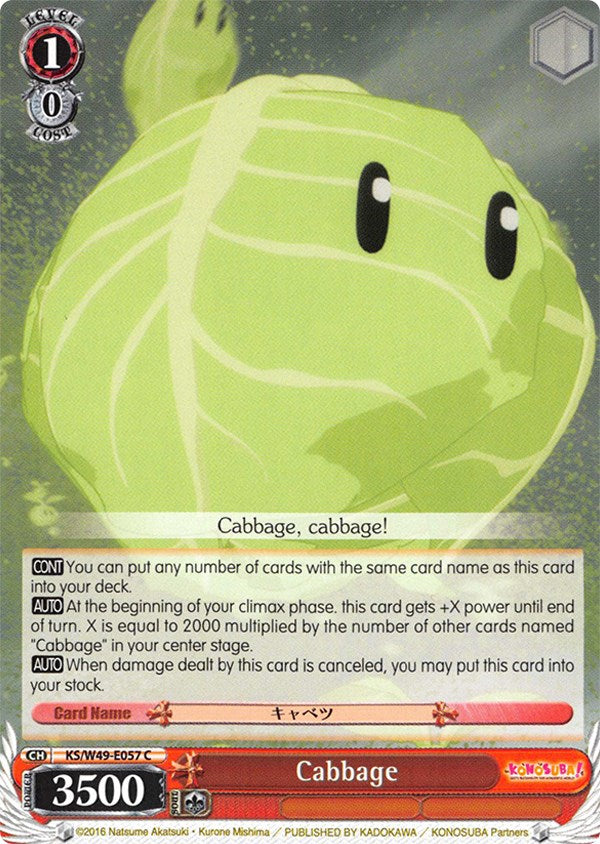 Image of Cabbage (KS/W49-E057 C) [KonoSuba]