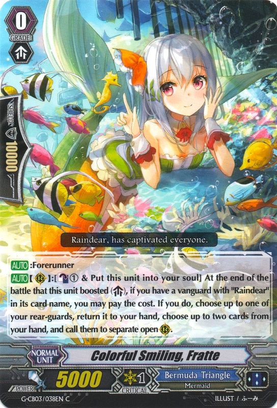 Image of Colorful Smiling, Fratte (G-CB03/038EN) [Blessing of Divas]