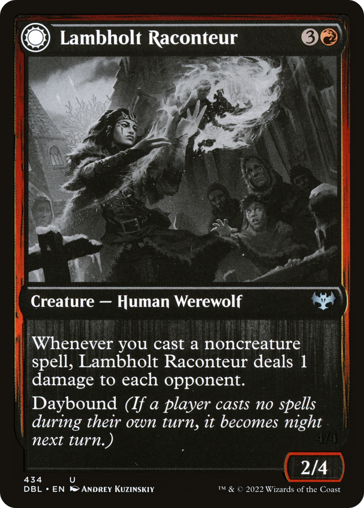 Image of Lambholt Raconteur // Lambholt Ravager [Innistrad: Double Feature]