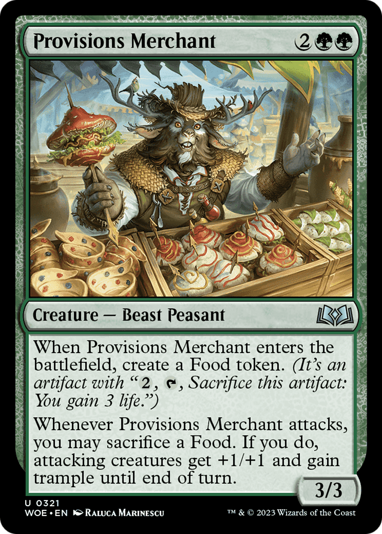 Image of Provisions Merchant [Wilds of Eldraine]