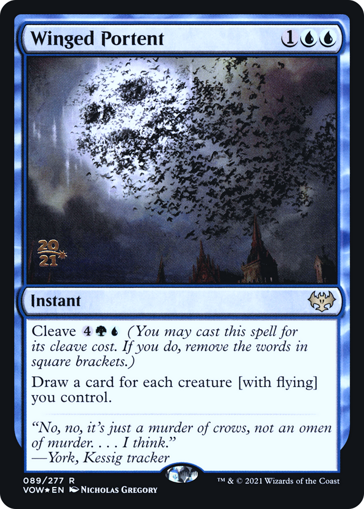 Image of Winged Portent [Innistrad: Crimson Vow Prerelease Promos]