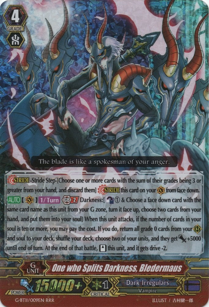 Image of One who Splits Darkness, Bledermaus (G-BT11/009EN) [Demonic Advent]